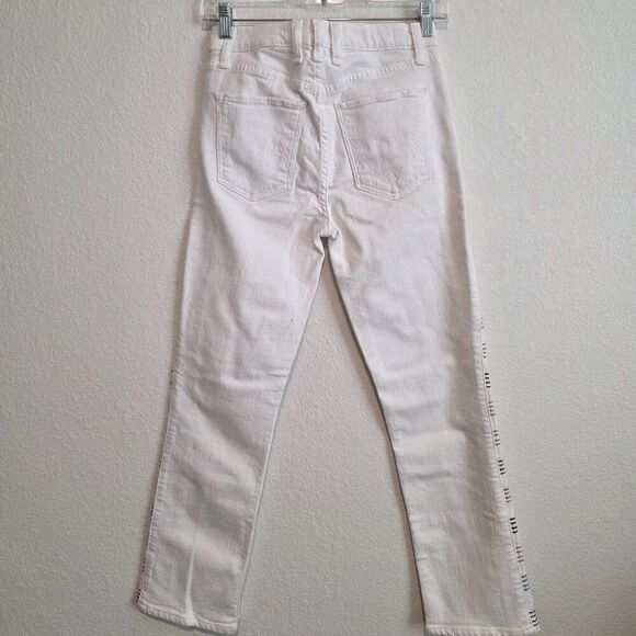 Anthropologie McGuire Valetta High-Rise Cropped Straight Jeans Sz 26 - Picture 4 of 5